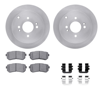 R1 Concepts® - Rear Brake Kit with Optimum OE Pads