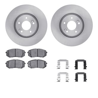 R1 Concepts® - Front Brake Kit with Optimum OE Pads