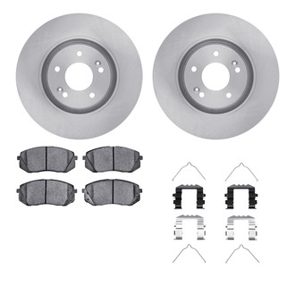 R1 Concepts® - Front Brake Kit with Optimum OE Pads