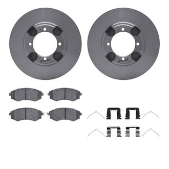 R1 Concepts® - Front Brake Kit with Optimum OE Pads