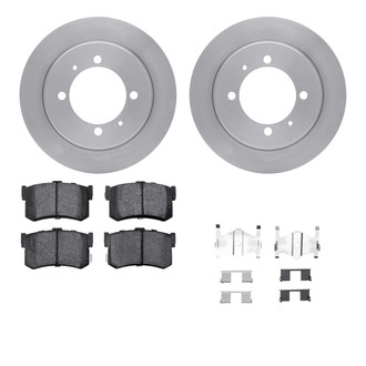 R1 Concepts® - Rear Brake Kit with Optimum OE Pads