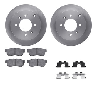 R1 Concepts® - Rear Brake Kit with Optimum OE Pads
