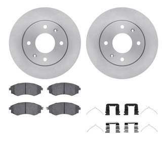 R1 Concepts® - Front Brake Kit with Optimum OE Pads