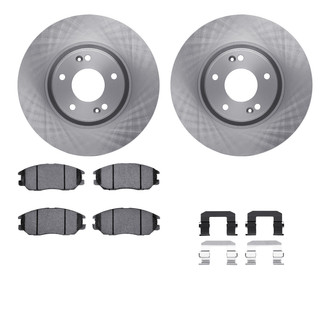 R1 Concepts® - Front Brake Kit with Optimum OE Pads
