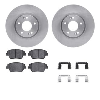 R1 Concepts® - Front Brake Kit with Optimum OE Pads