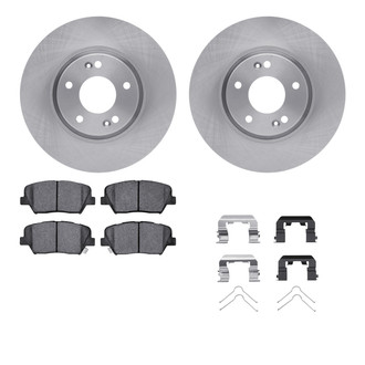 R1 Concepts® - Front Brake Kit with Optimum OE Pads