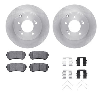 R1 Concepts® - Rear Brake Kit with Optimum OE Pads