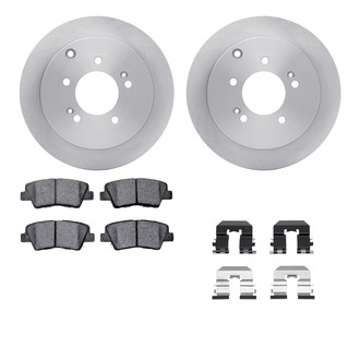 R1 Concepts® - Rear Brake Kit with Optimum OE Pads