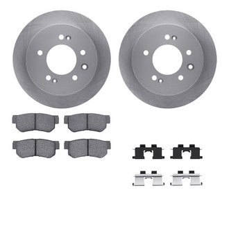 R1 Concepts® - Rear Brake Kit with Optimum OE Pads