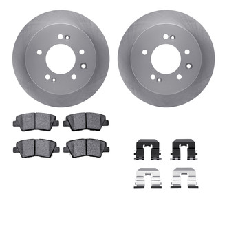 R1 Concepts® - Rear Brake Kit with Optimum OE Pads
