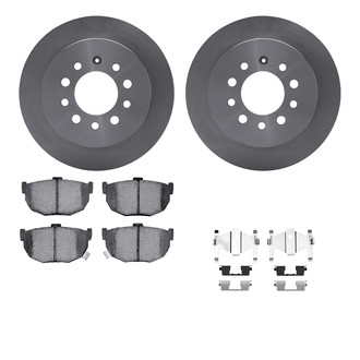 R1 Concepts® - Rear Brake Kit with Optimum OE Pads