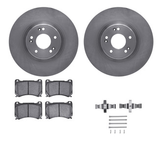 R1 Concepts® - Front Brake Kit with Optimum OE Pads