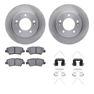 R1 Concepts® - Rear Brake Kit with Optimum OE Pads