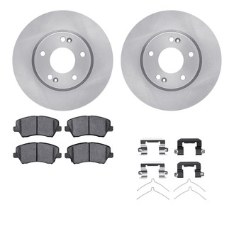 R1 Concepts® - Front Brake Kit with Optimum OE Pads