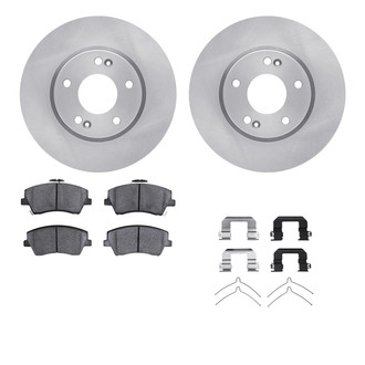 R1 Concepts® - Front Brake Kit with Optimum OE Pads