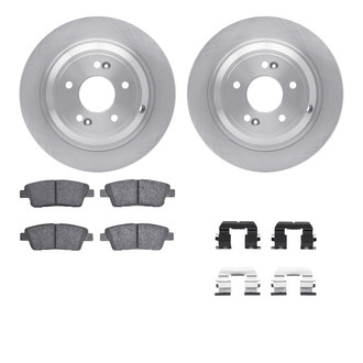 R1 Concepts® - Rear Brake Kit with Optimum OE Pads