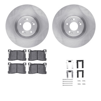 R1 Concepts® - Front Brake Kit with Optimum OE Pads