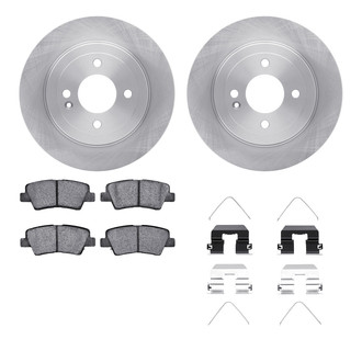 R1 Concepts® - Rear Brake Kit with Optimum OE Pads