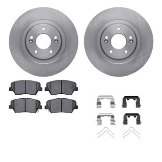 R1 Concepts® - Front Brake Kit with Optimum OE Pads