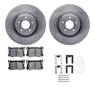 R1 Concepts® - Front Brake Kit with Optimum OE Pads