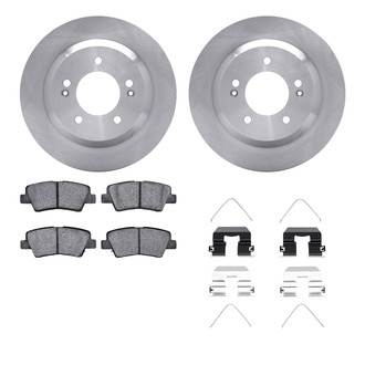 R1 Concepts® - Rear Brake Kit with Optimum OE Pads