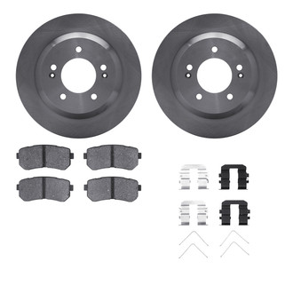 R1 Concepts® - Rear Brake Kit with Optimum OE Pads