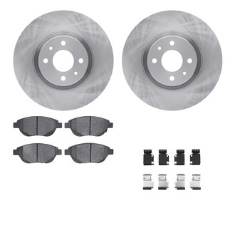 R1 Concepts® - Front Brake Kit with Optimum OE Pads
