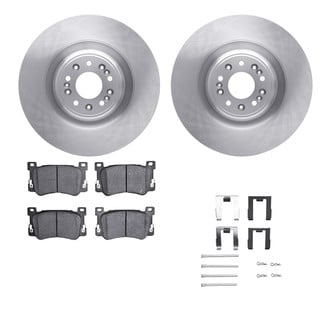 R1 Concepts® - Front Brake Kit with Optimum OE Pads
