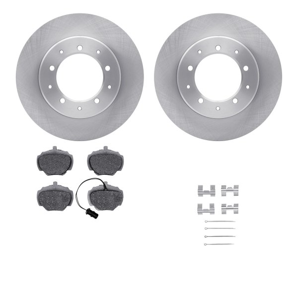  R1 Concepts® - Rear Brake Kit with Optimum OE Pads