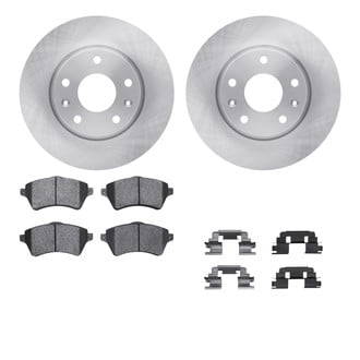R1 Concepts® - Front Brake Kit with Optimum OE Pads