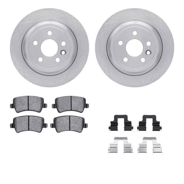  R1 Concepts® - Rear Brake Kit with Optimum OE Pads