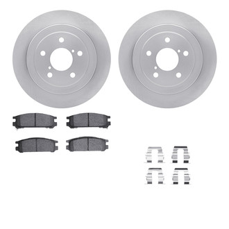 R1 Concepts® - Rear Brake Kit with Optimum OE Pads