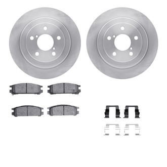 R1 Concepts® - Rear Brake Kit with Optimum OE Pads