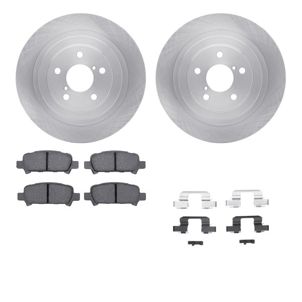  R1 Concepts® - Rear Brake Kit with Optimum OE Pads