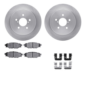 R1 Concepts® - Rear Brake Kit with Optimum OE Pads