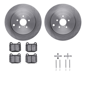 R1 Concepts® - Rear Brake Kit with Optimum OE Pads