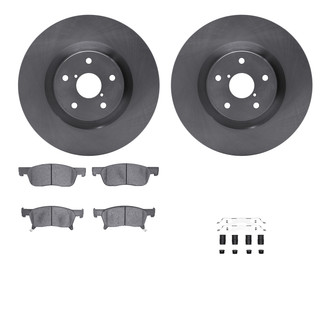 R1 Concepts® - Front Brake Kit with Optimum OE Pads