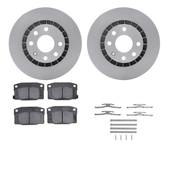 R1 Concepts® - Front Brake Kit with Optimum OE Pads