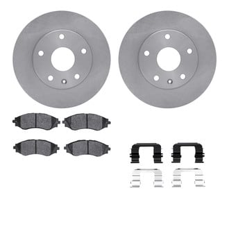 R1 Concepts® - Front Brake Kit with Optimum OE Pads