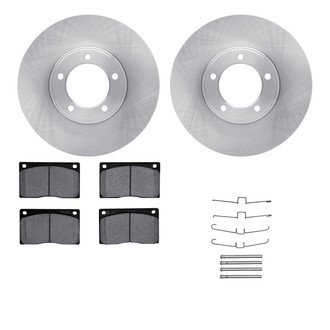 R1 Concepts® - Front Brake Kit with Optimum OE Pads
