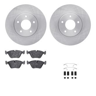 R1 Concepts® - Front Brake Kit with Optimum OE Pads