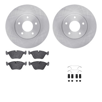 R1 Concepts® - Front Brake Kit with Optimum OE Pads