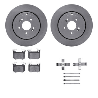 R1 Concepts® - Rear Brake Kit with Optimum OE Pads