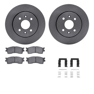 R1 Concepts® - Front Brake Kit with Optimum OE Pads