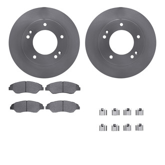 R1 Concepts® - Front Brake Kit with Optimum OE Pads