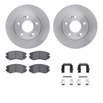 R1 Concepts® - Front Brake Kit with Optimum OE Pads