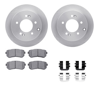 R1 Concepts® - Rear Brake Kit with Optimum OE Pads