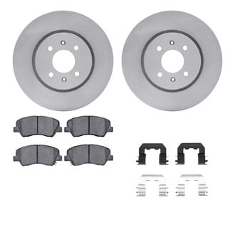 R1 Concepts® - Front Brake Kit with Optimum OE Pads