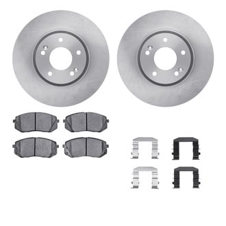R1 Concepts® - Front Brake Kit with Optimum OE Pads