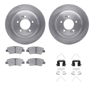 R1 Concepts® - Rear Brake Kit with Optimum OE Pads